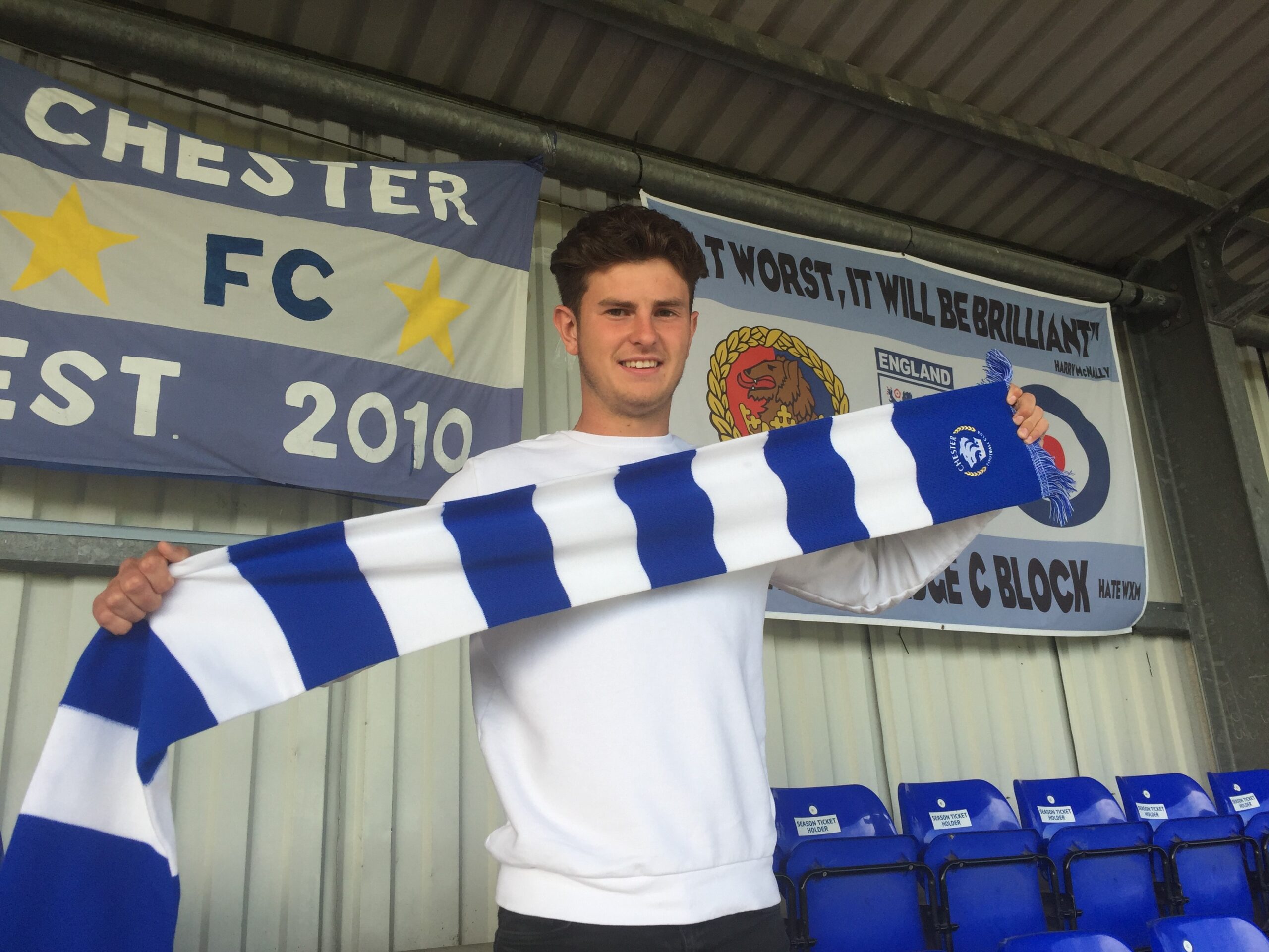 BREAKING | Jamie Morgan joins the Blues from Nantwich Town - Chester ...