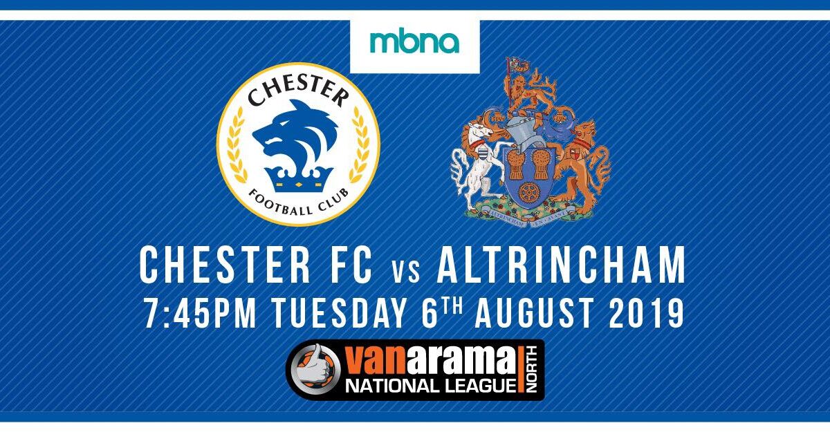 TICKET INFORMATION: Altrincham FC (H) (Vanarama National League