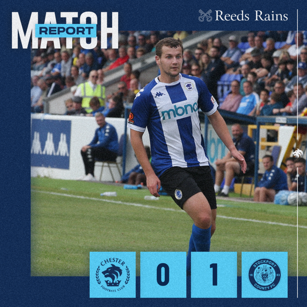 SENIOR CUP REPORT Chester 01 Stockport County Chester Football Club